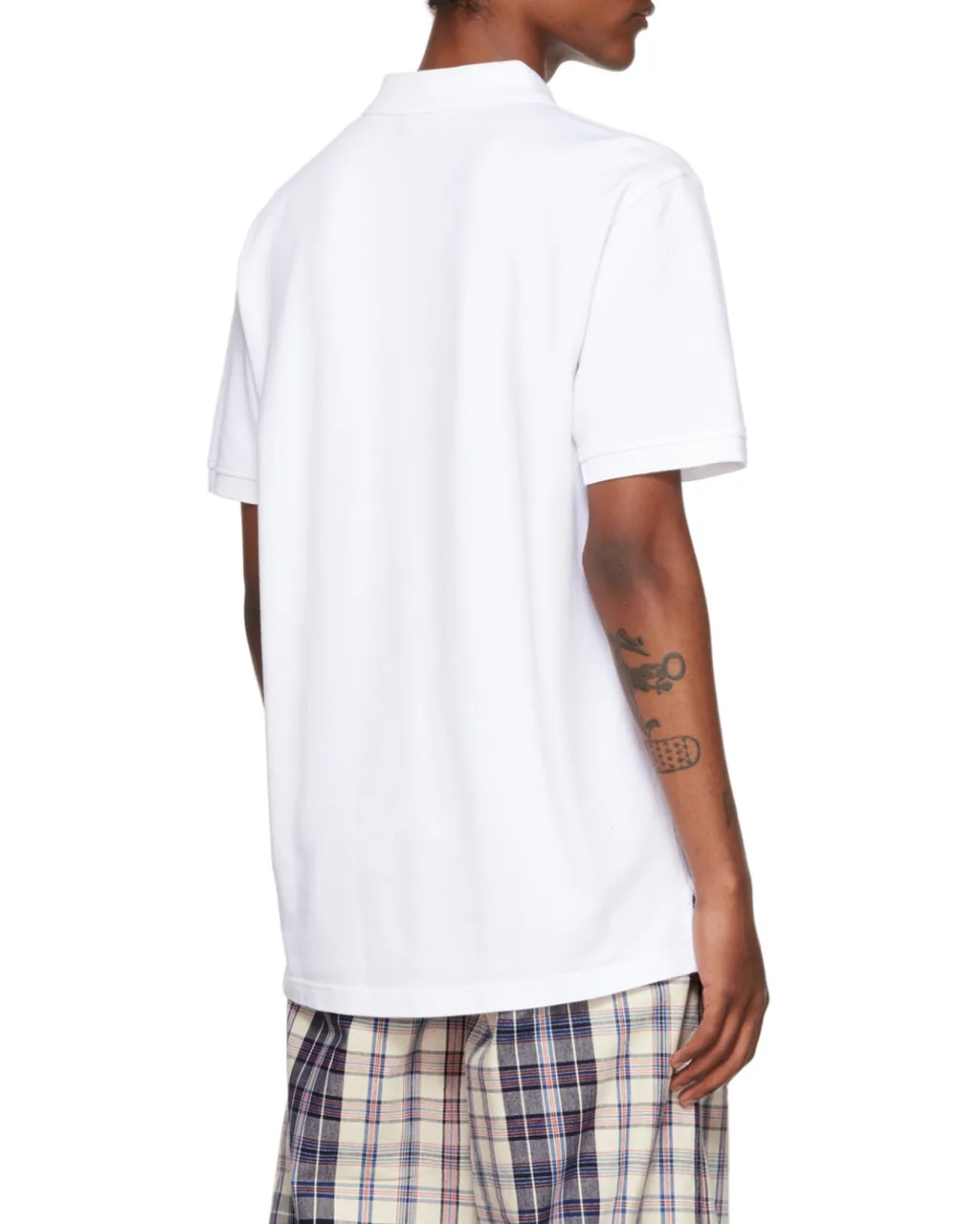 Logo Embroidered Short-Sleeved Polo Shirt