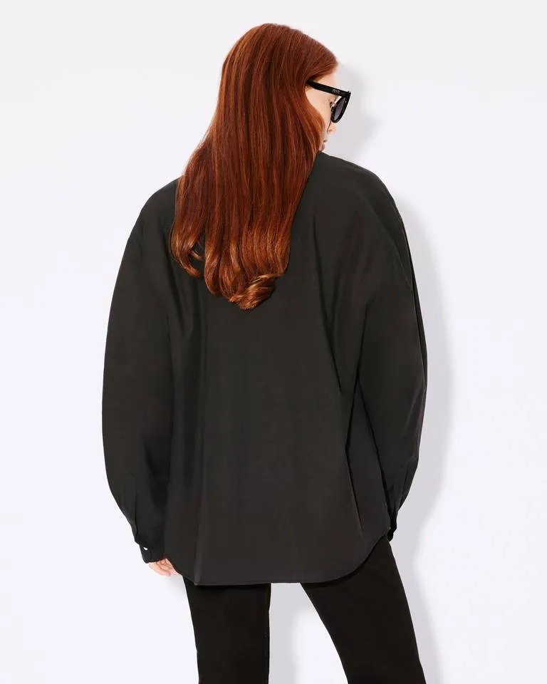 Logo Patch Buttoned Padded Shirt
