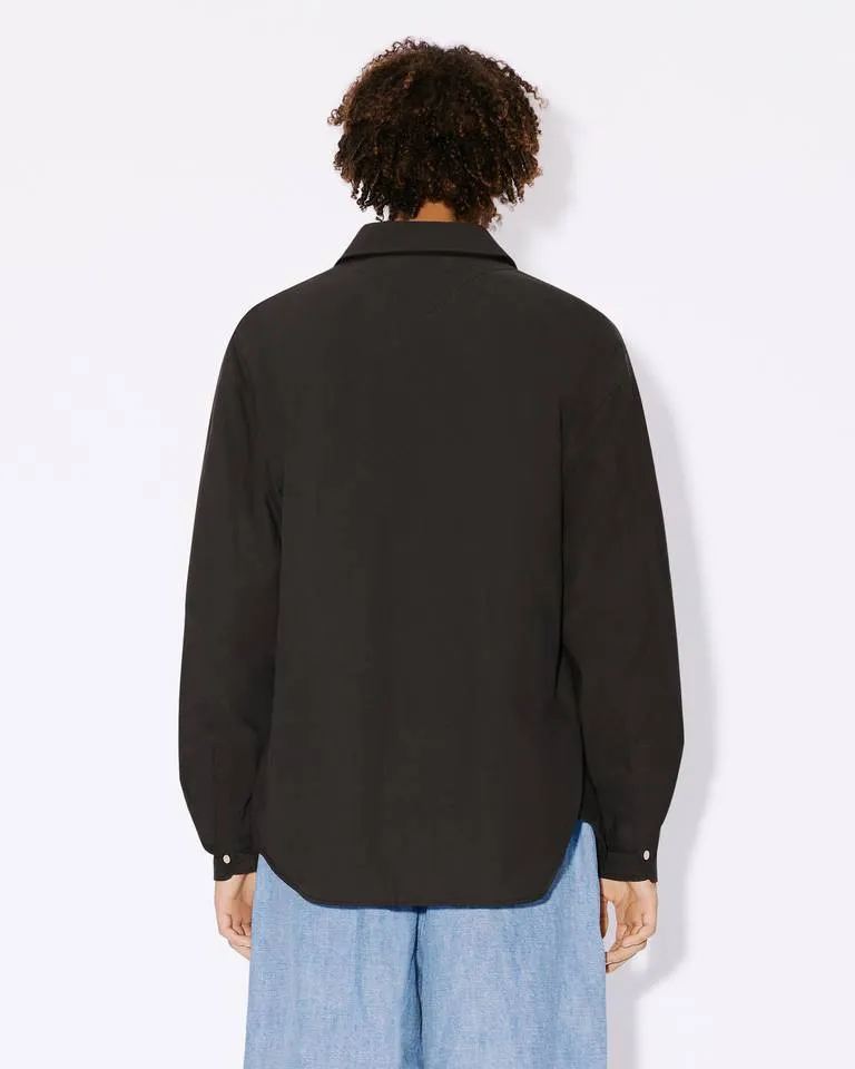 Logo Patch Buttoned Padded Shirt