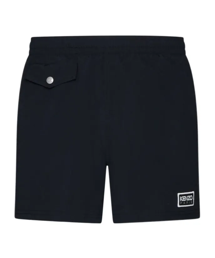 Logo Patch Swim Trunks