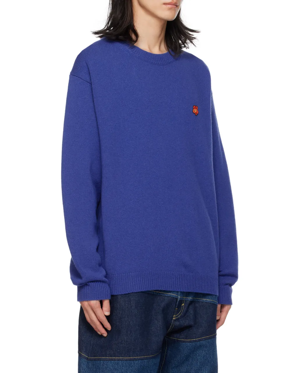 Boke Flower Crewneck Knitted Jumper