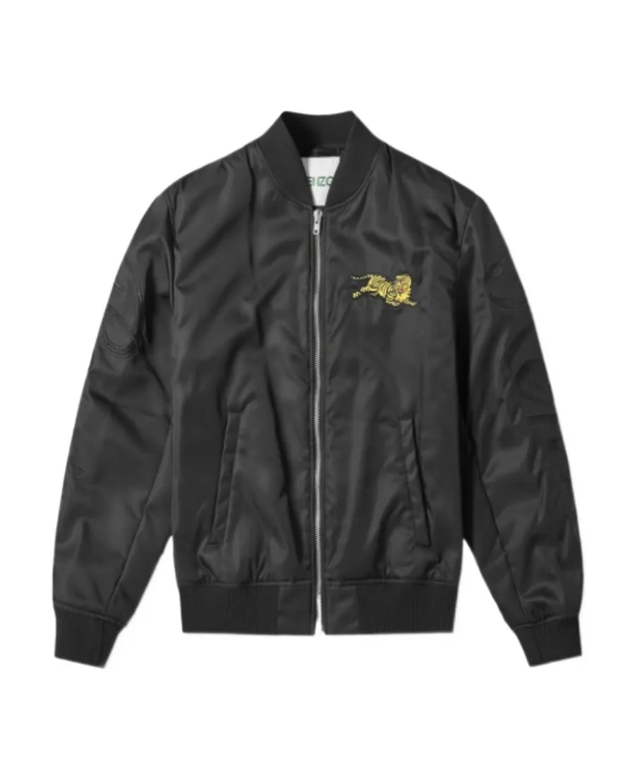 Embroidered Bomber Jacket