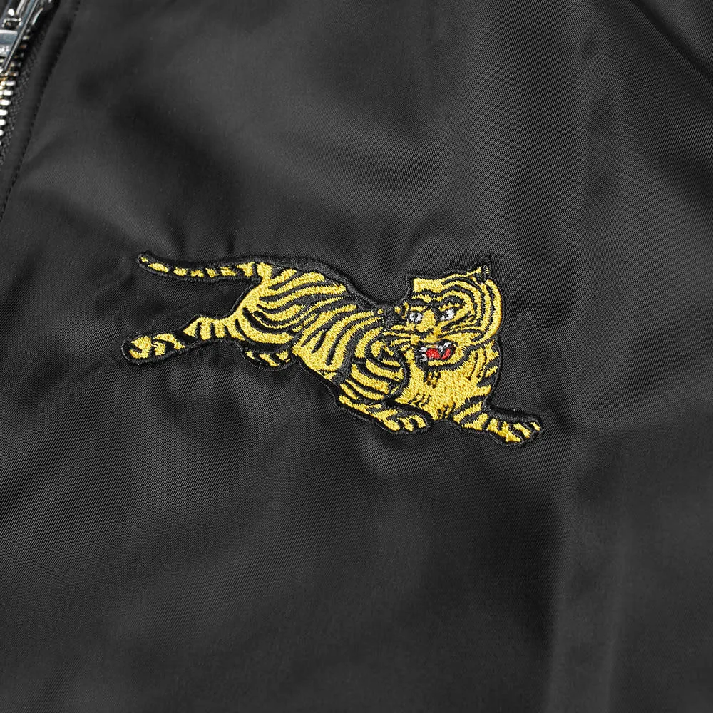 Embroidered Bomber Jacket