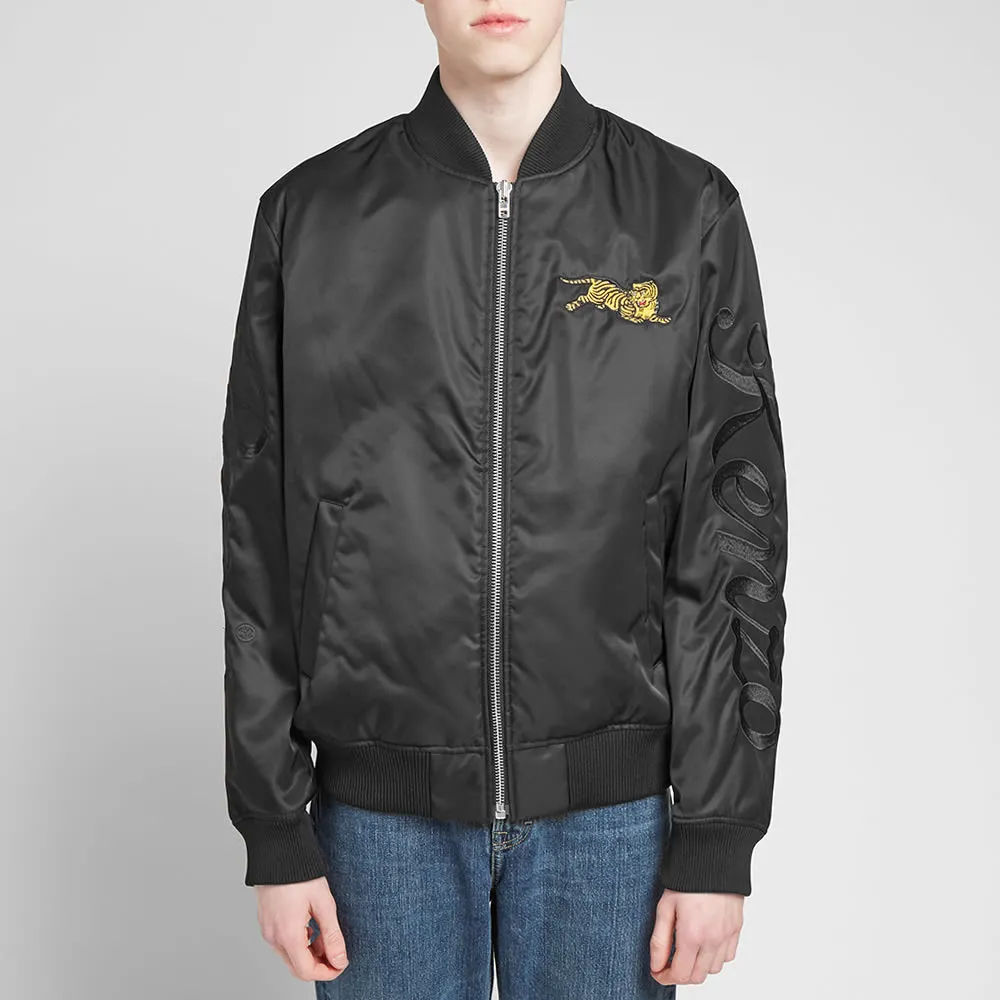 Embroidered Bomber Jacket