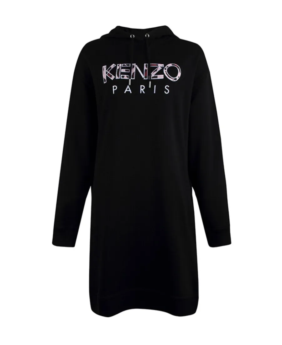 Logo Embroidered Dress
