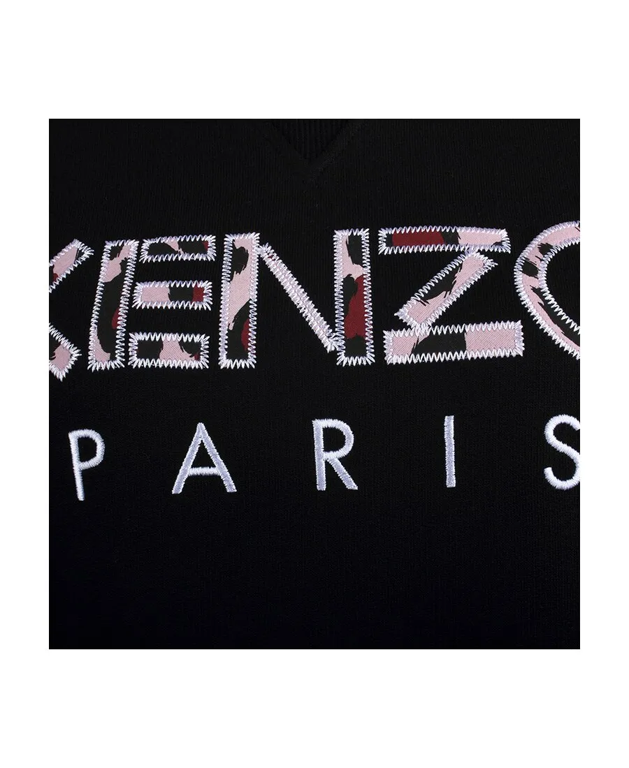 Logo Embroidered Dress