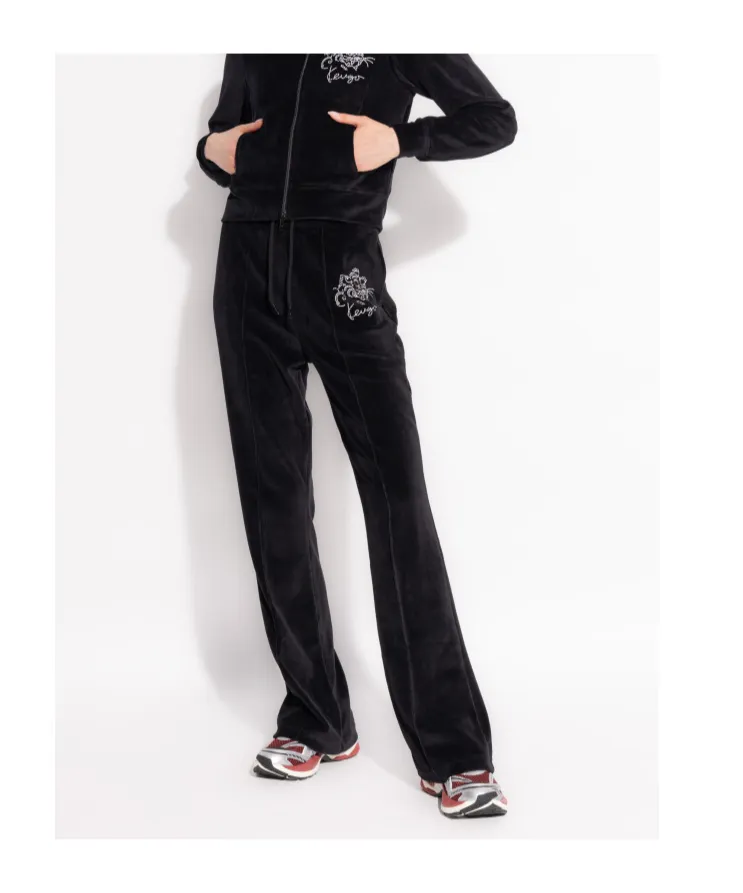 Logo Detailed Flared Trousers