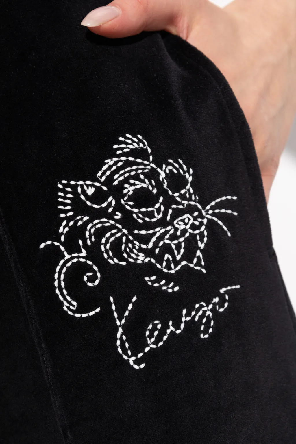 Logo Detailed Flared Trousers