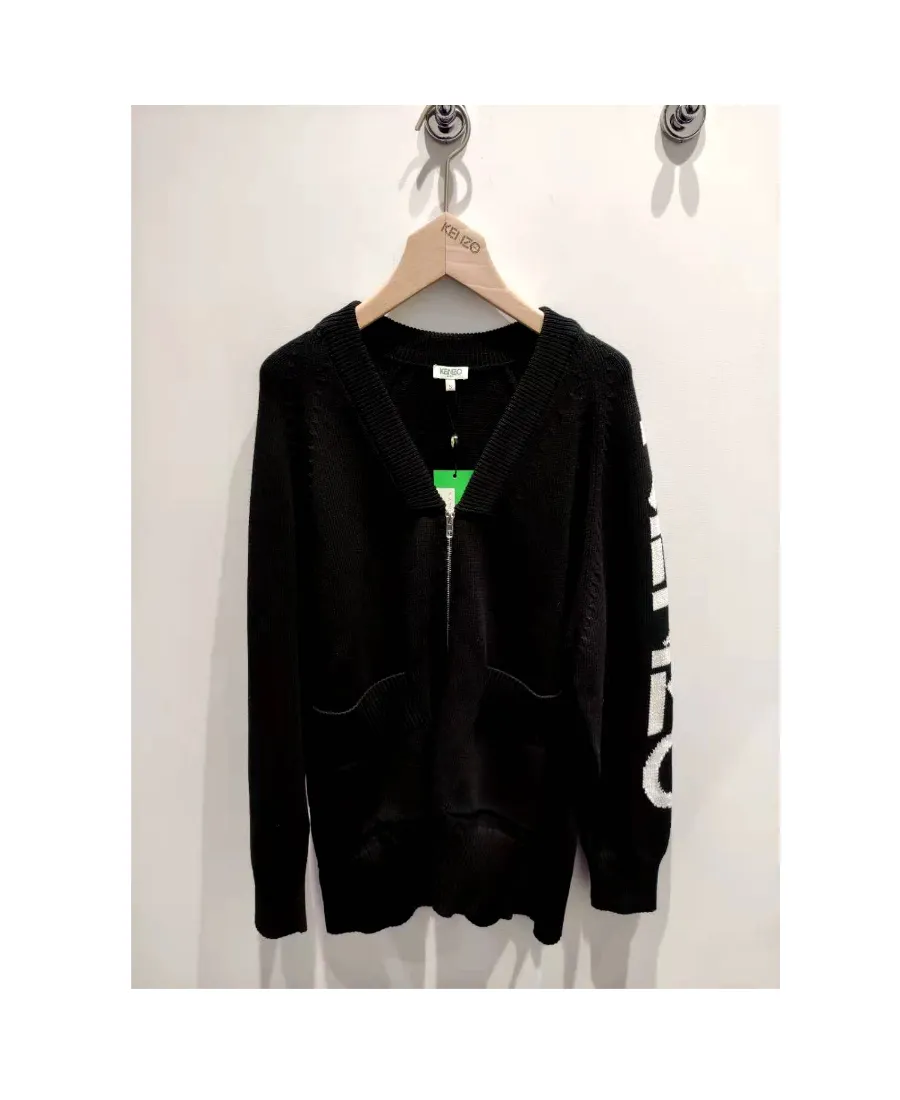 Logo Zipper Casual Jacket