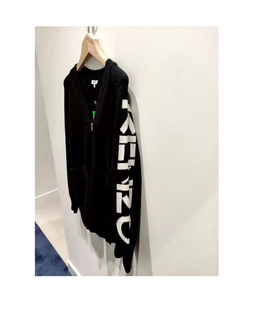 Logo Zipper Casual Jacket