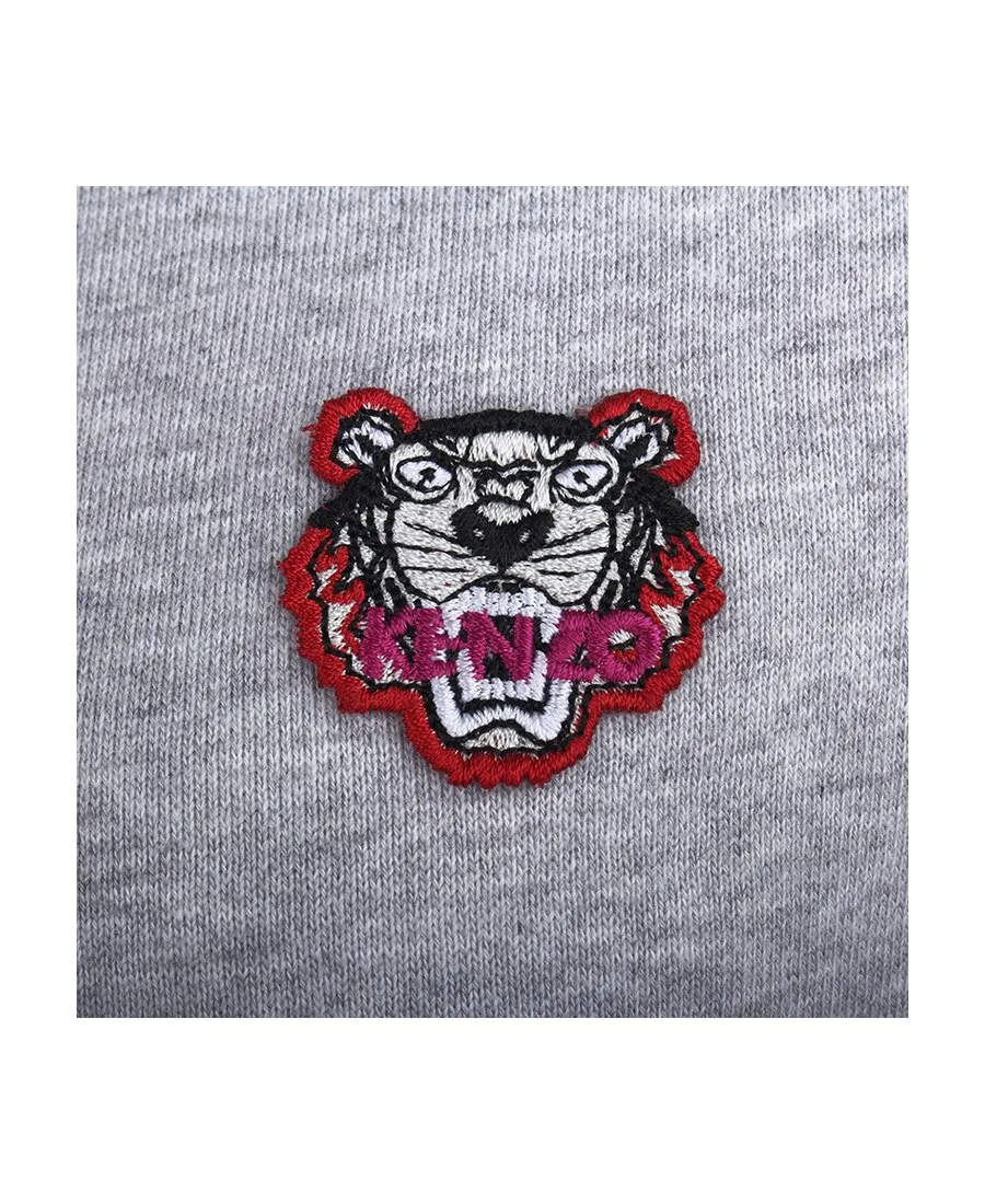 Tiger Head Embroidery Knitted Pullover