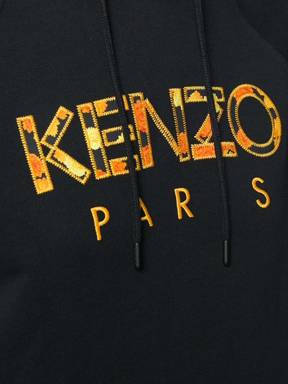 Logo Embroidered Hooded Sweater