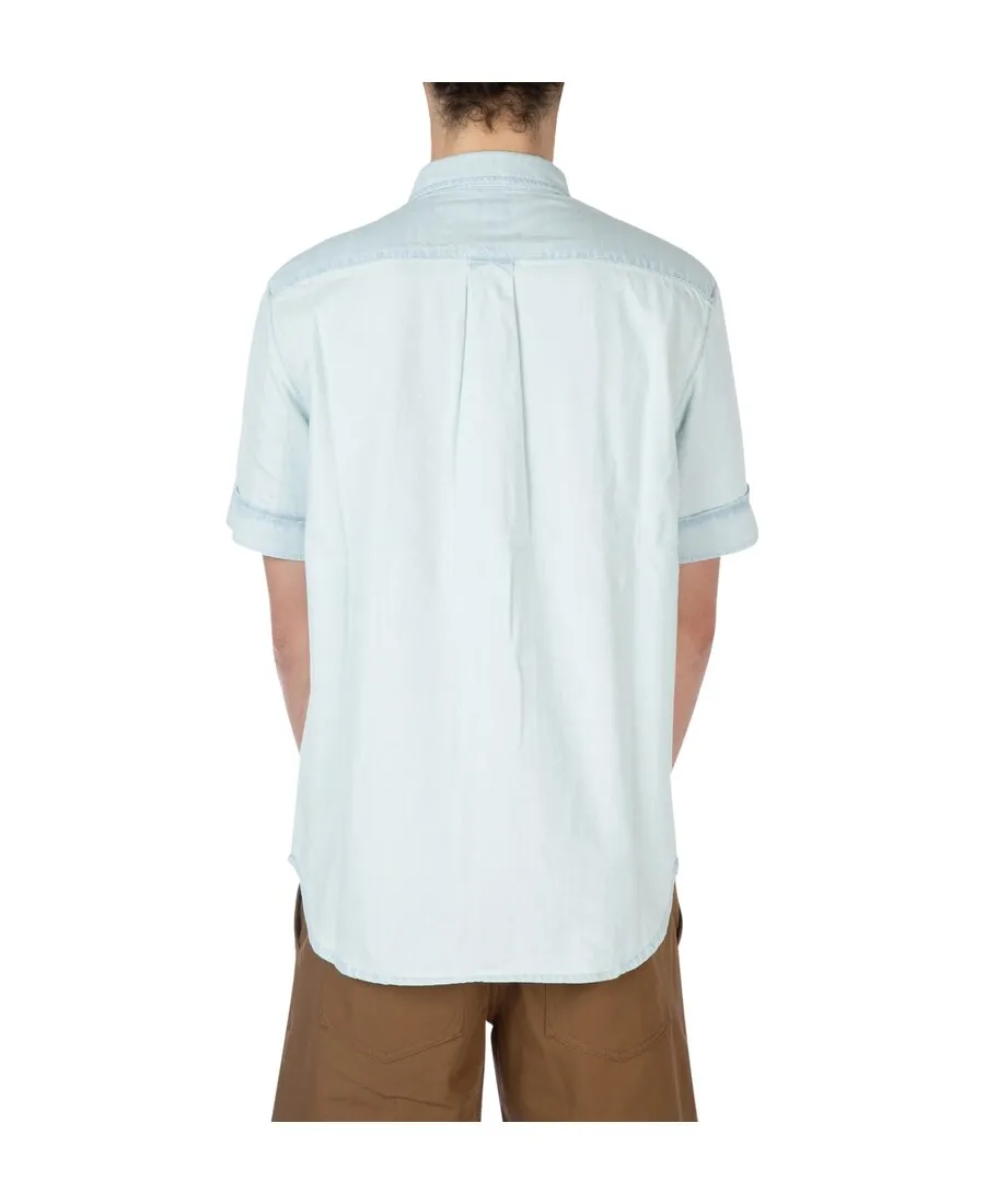 Tiger Embroidered Patch Shirt
