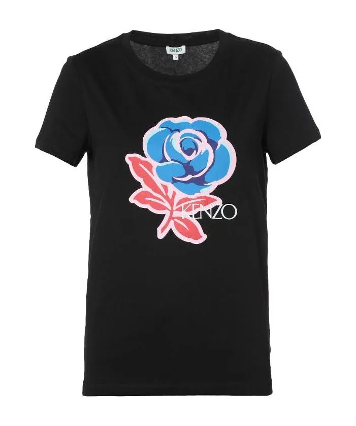 Rose Logo Printed T-Shirt