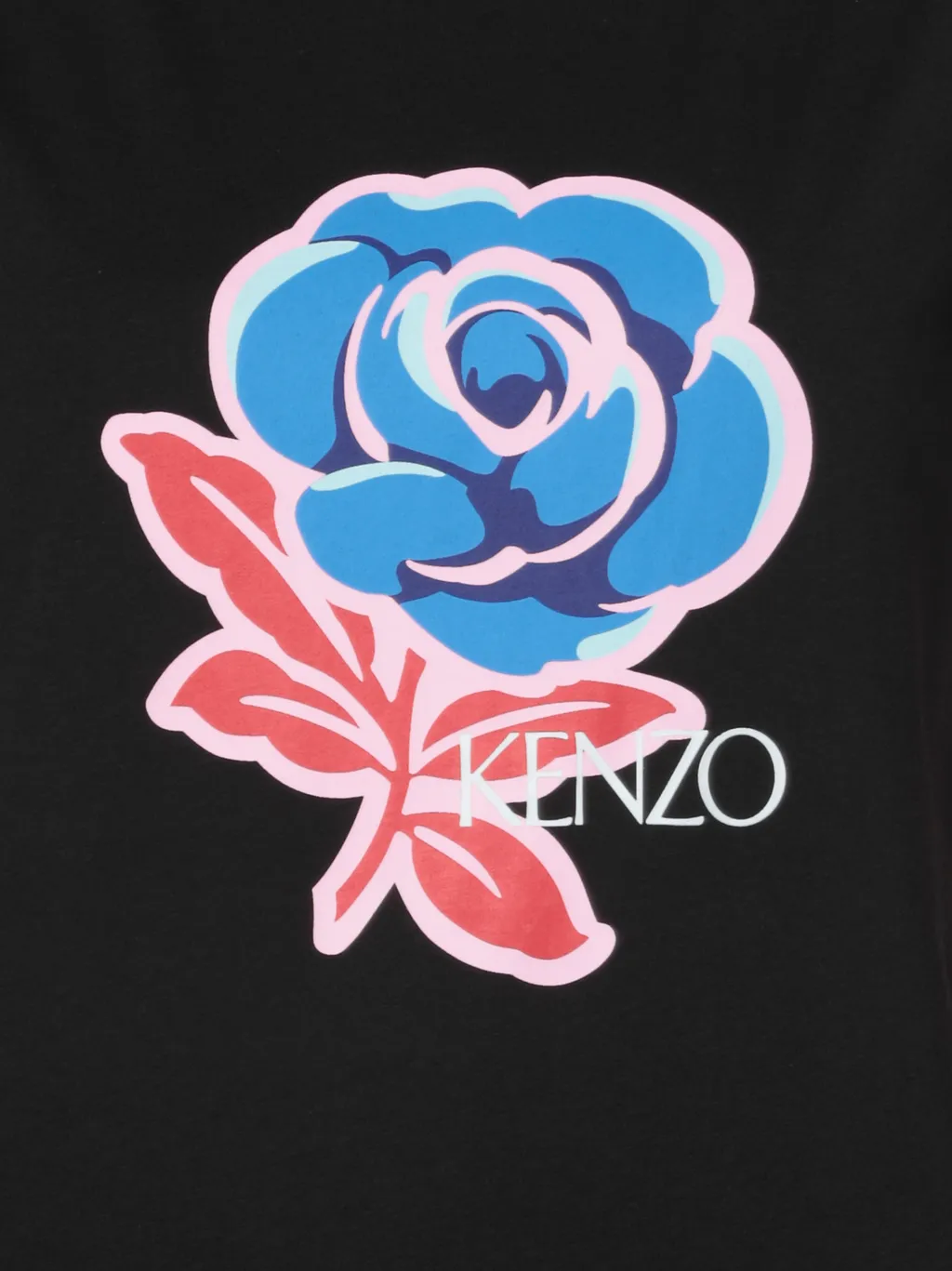 Rose Logo Printed T-Shirt