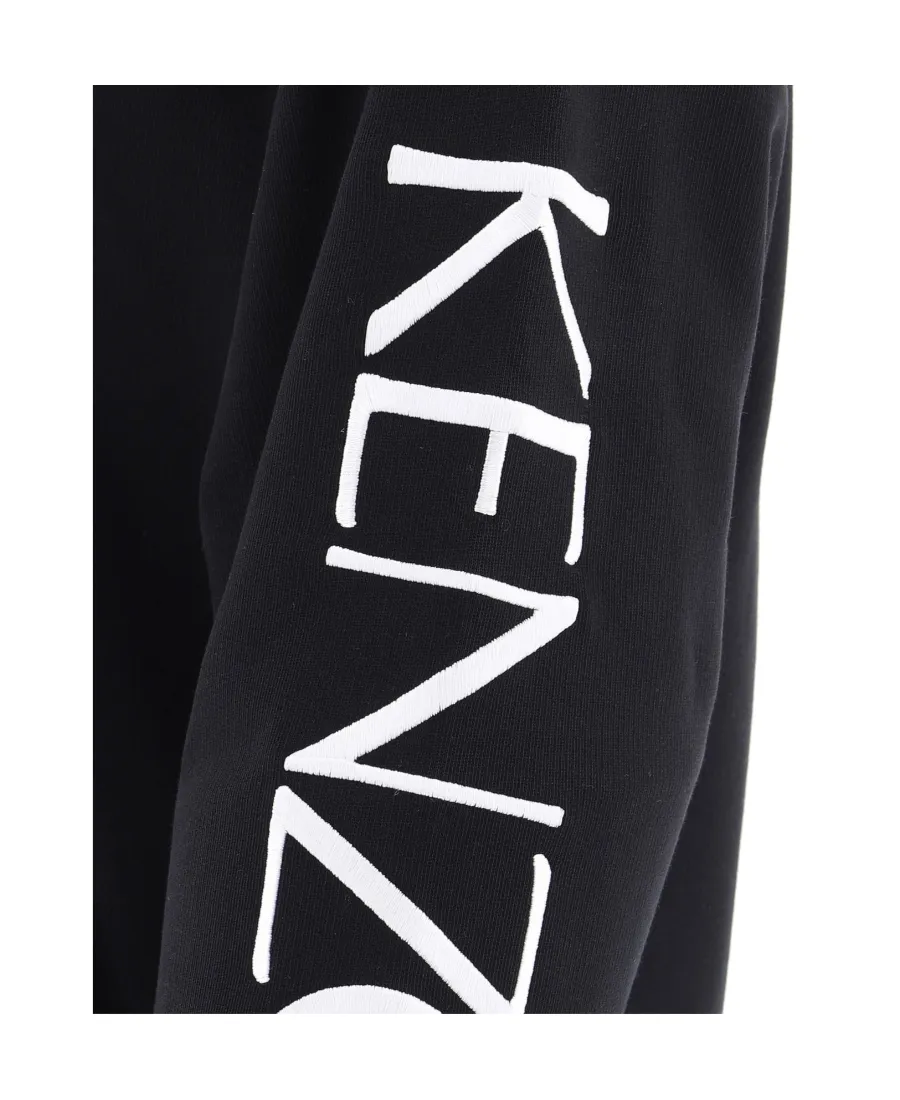 Logo Printed Sweater Dress