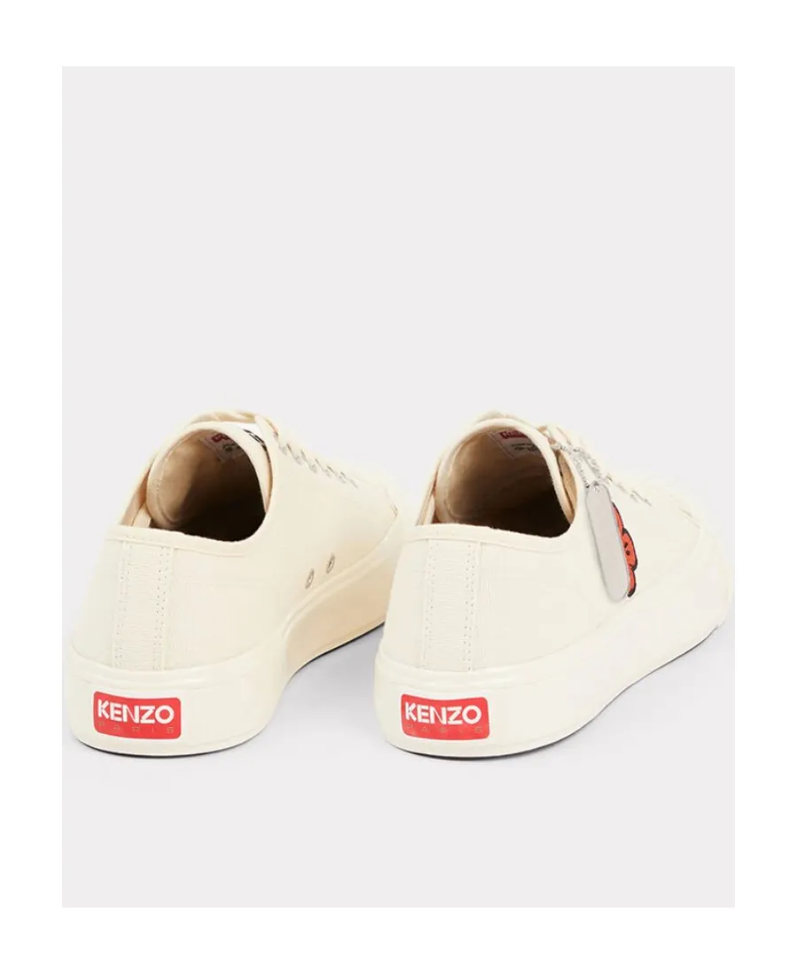 Boke Flower Motif Lace-Up Sneakers