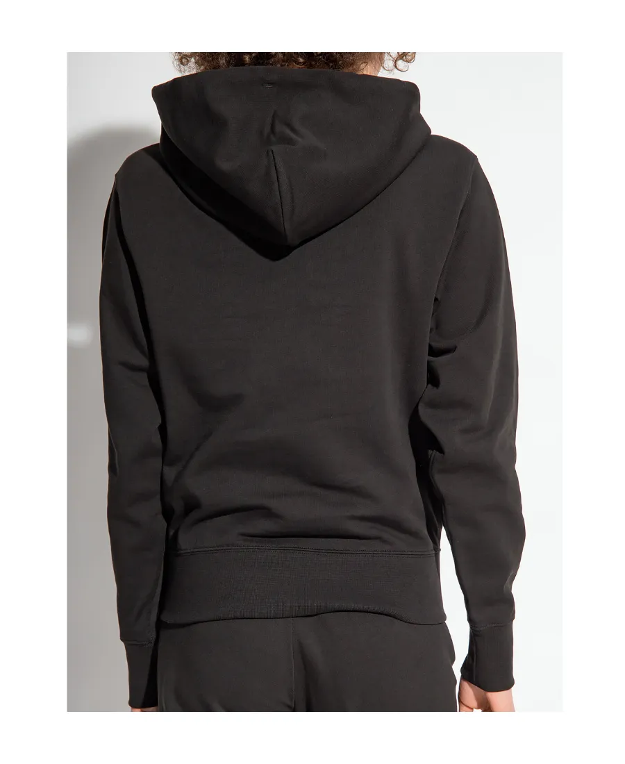 Boke Flower Motif Hoodie
