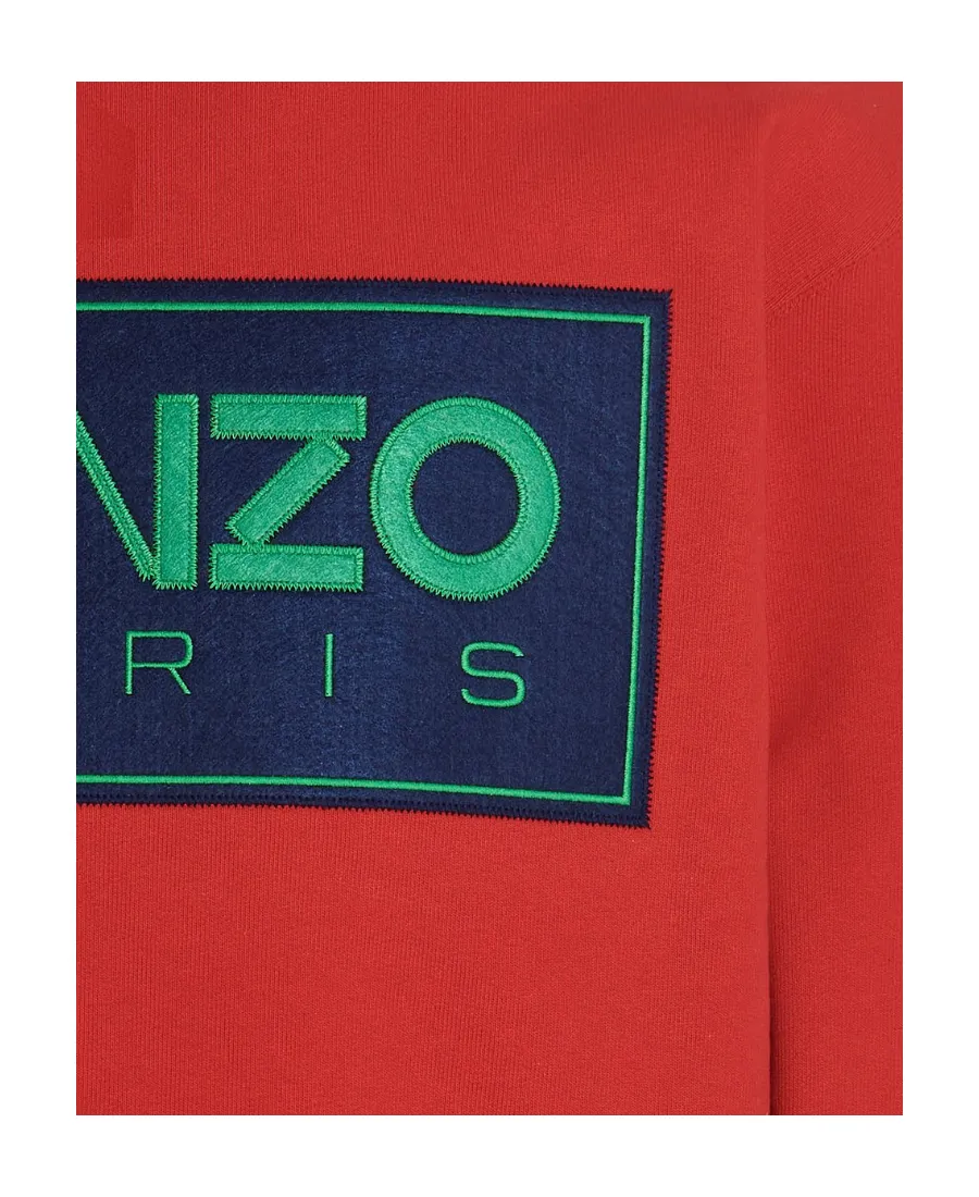 Logo Patch Crewneck Sweatshirt