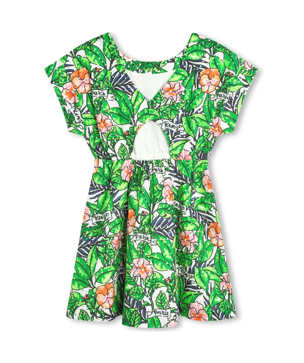 Floral Print Cotton Dress