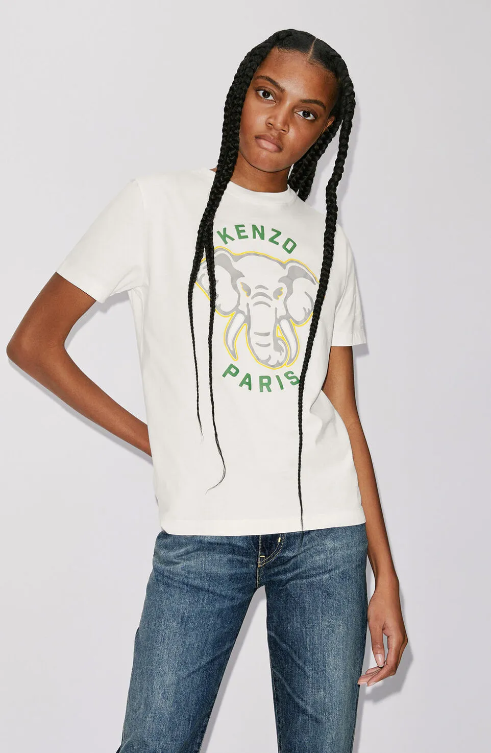 Elephant Varsity Jungle Oversized T-Shirt