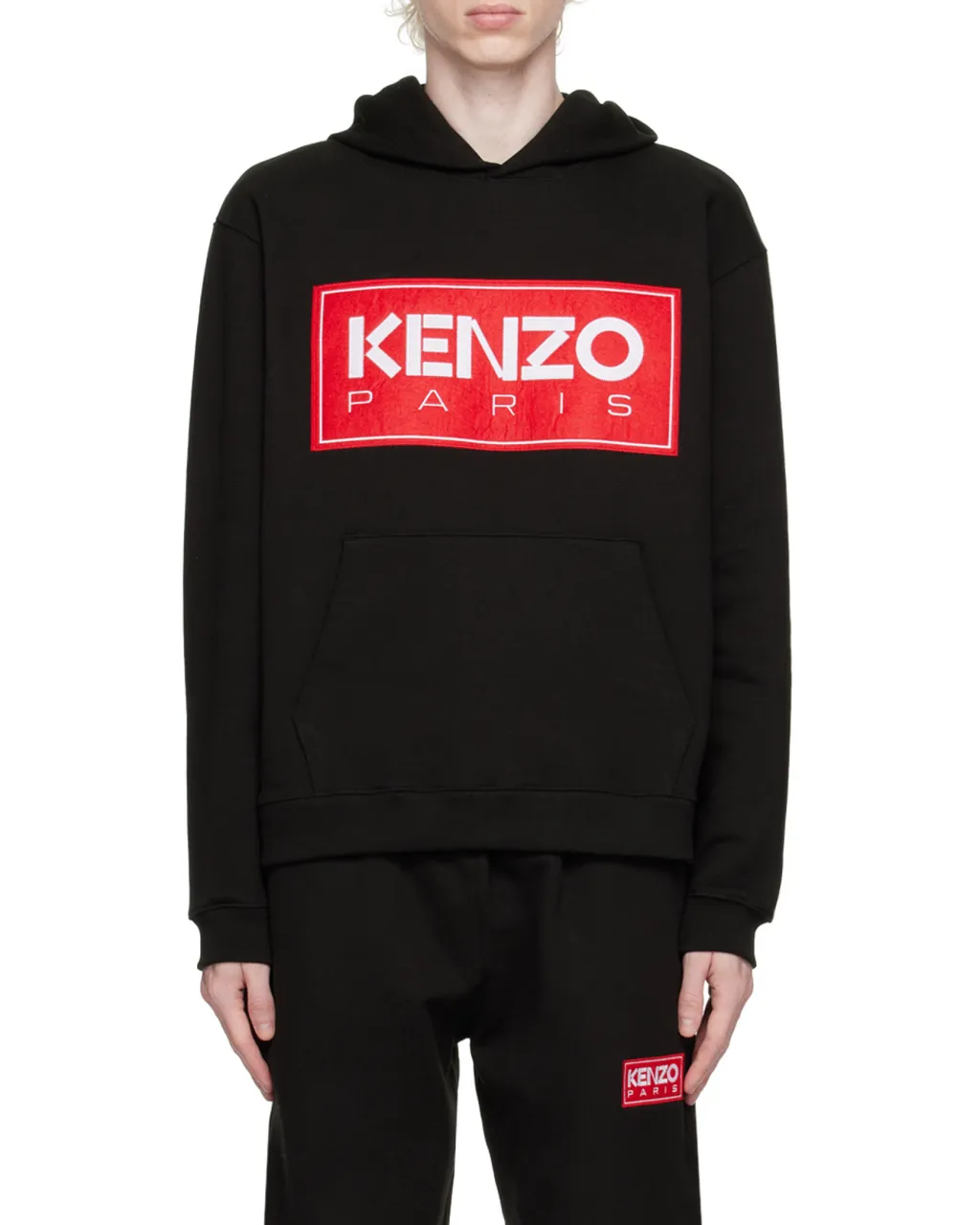 Paris Logo Patch Hoodie