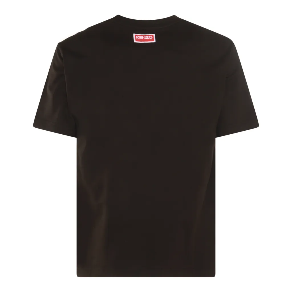 Tiger Embroidered Crewneck T-Shirt