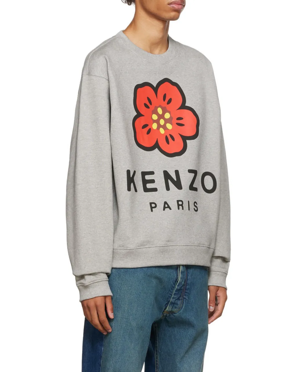 Boke Flower Printed Sweatshirt