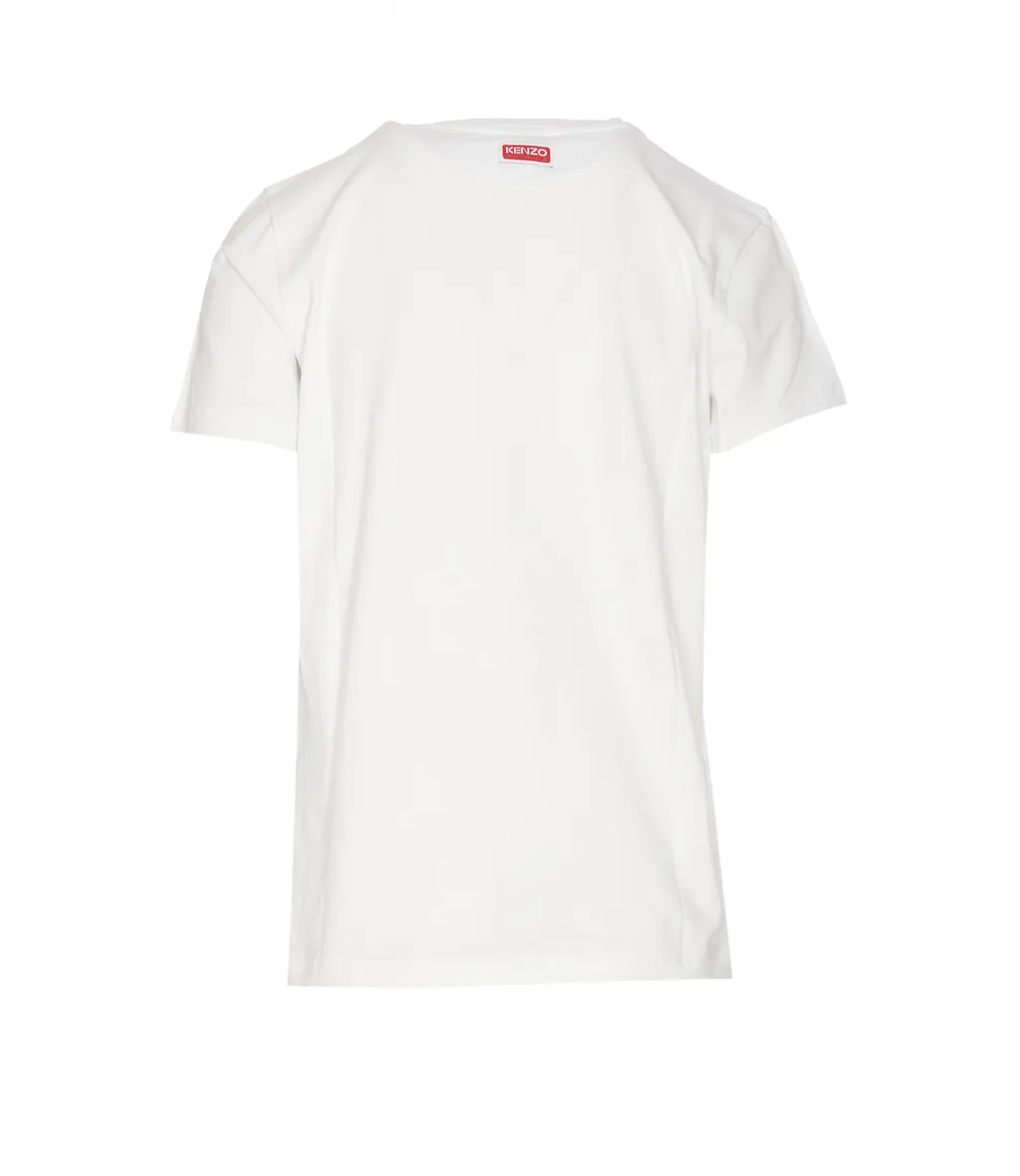 Logo Embroidered Crewneck T-Shirt