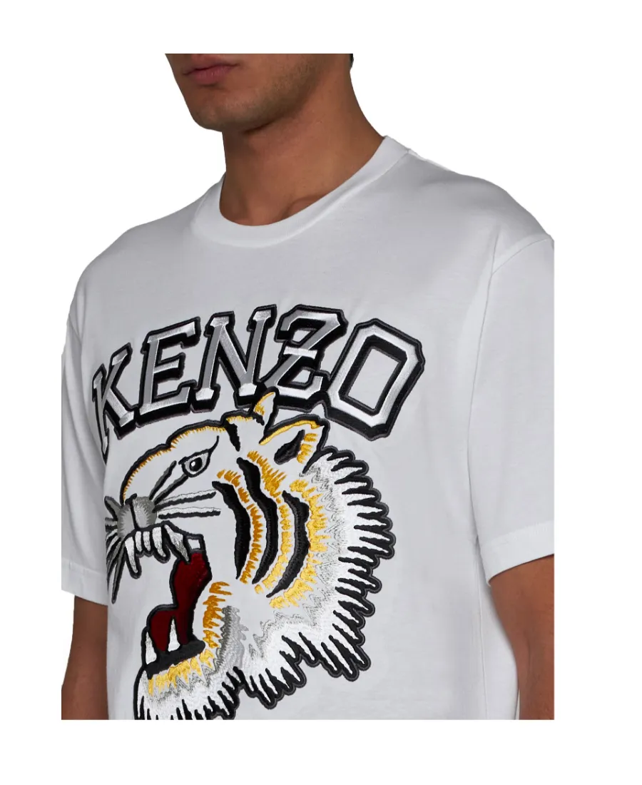 Logo Embroidered Crewneck T-Shirt