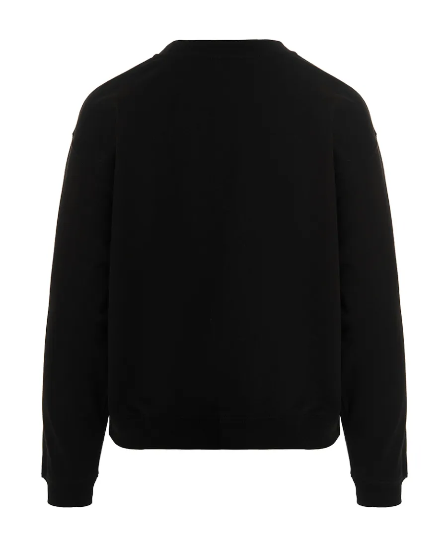 Boke Flower Logo Embroidered Crewneck Sweatshirt