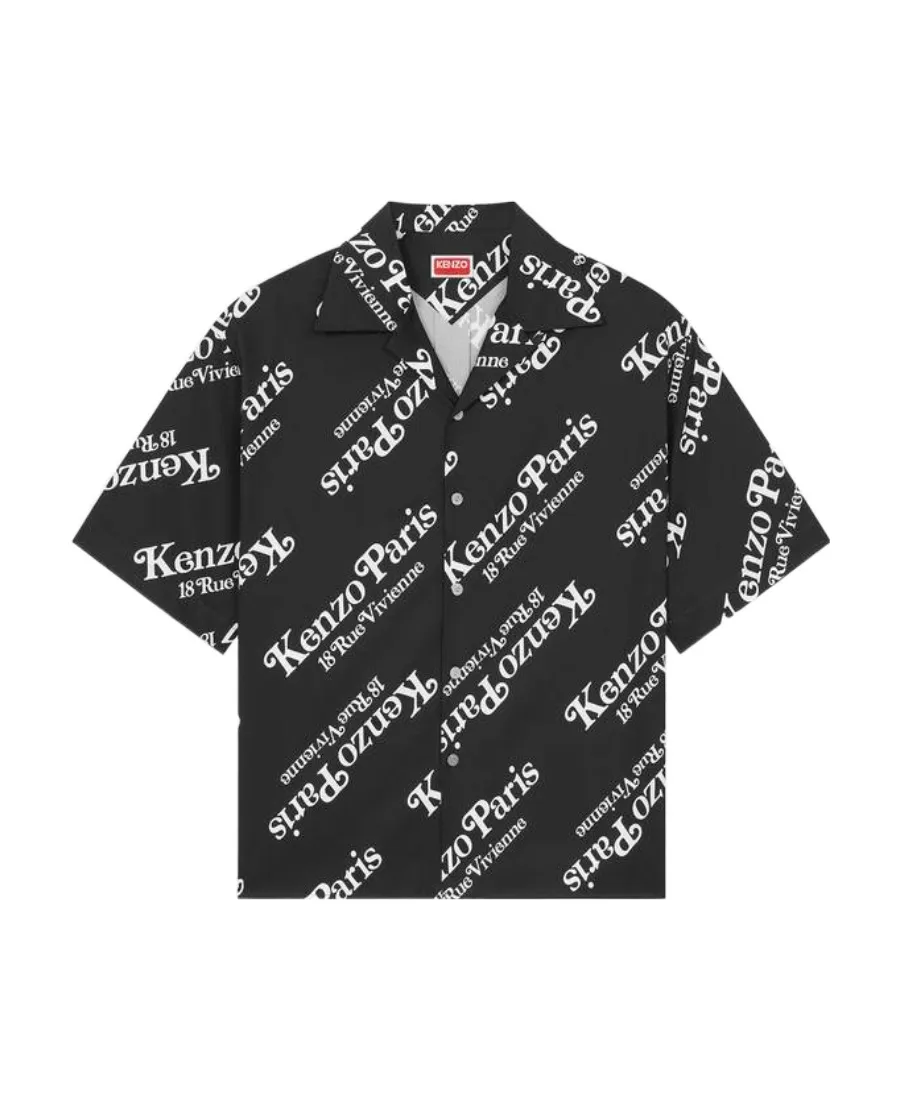 Monogram Printed Buttoned Shirt