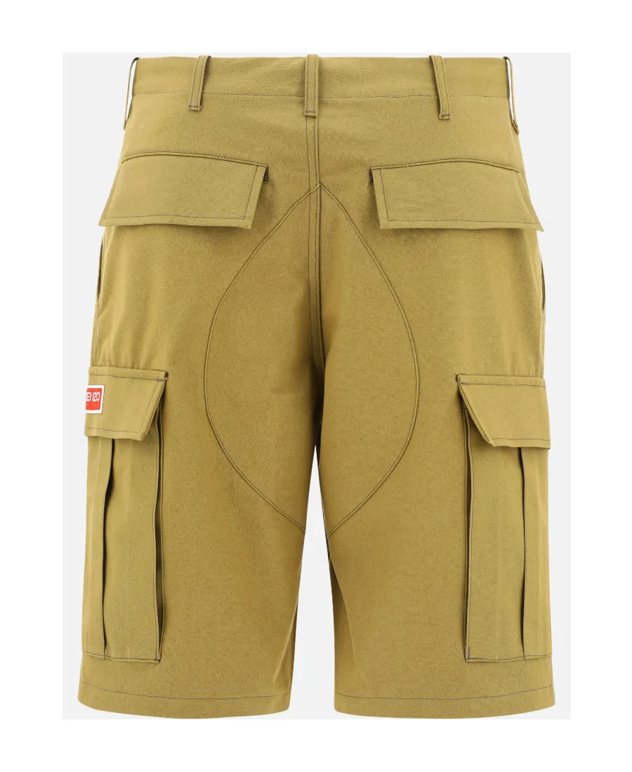 Knee-Length Cargo Shorts