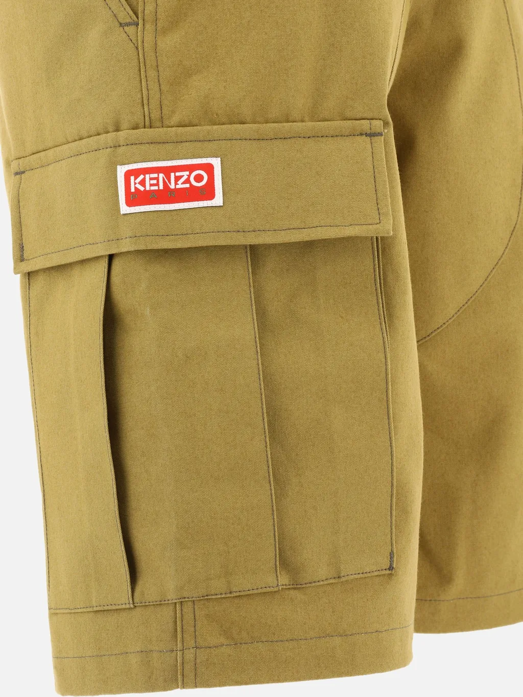 Knee-Length Cargo Shorts