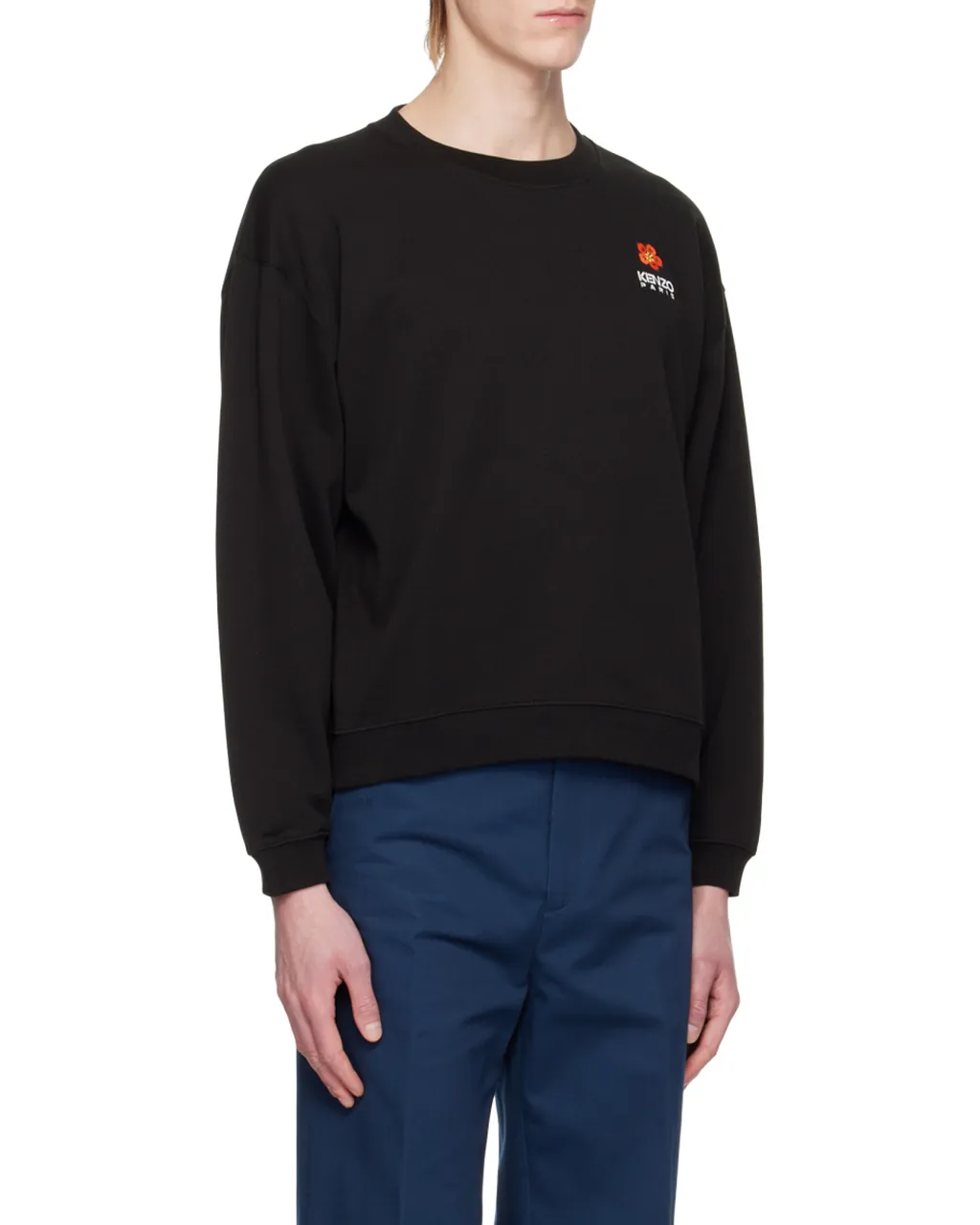 Logo-Embroidered Crewneck Sweatshirt