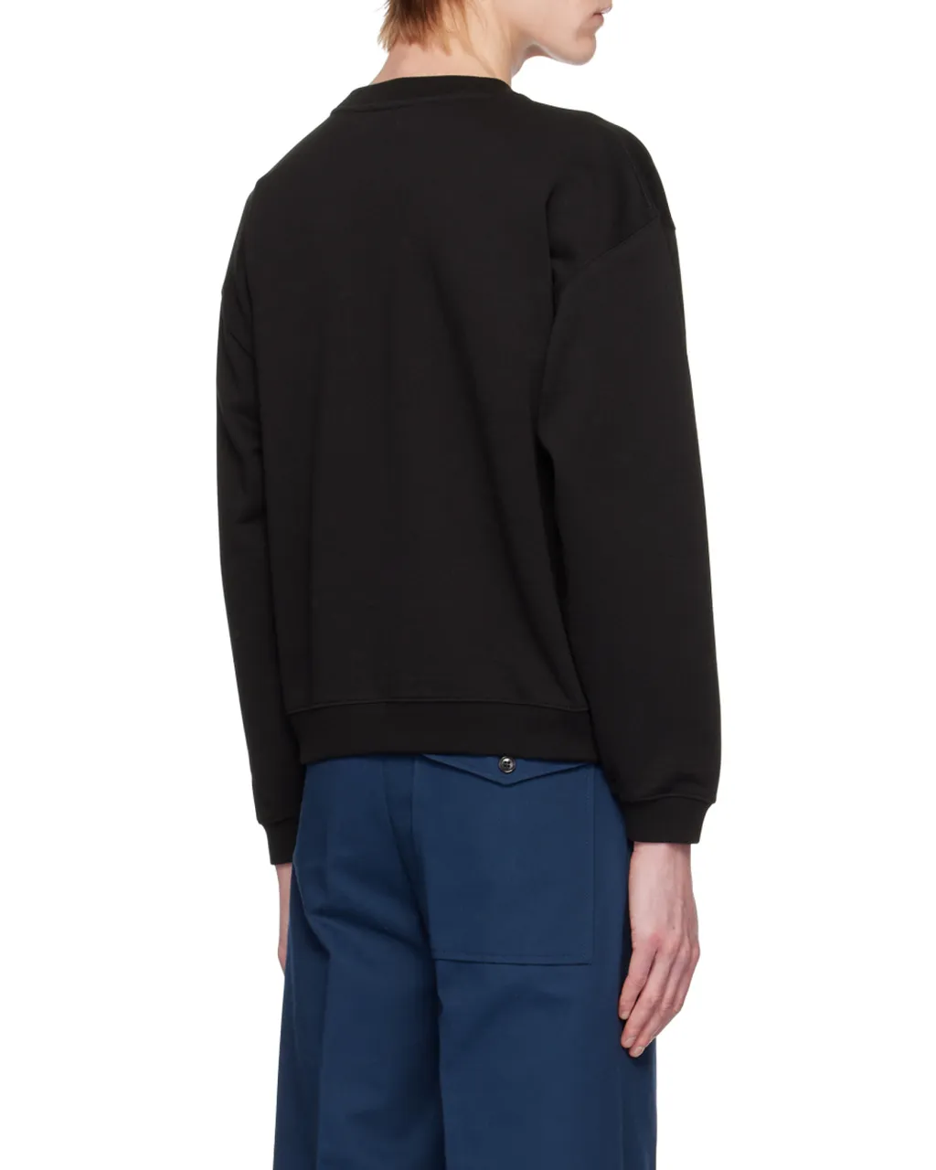 Logo-Embroidered Crewneck Sweatshirt