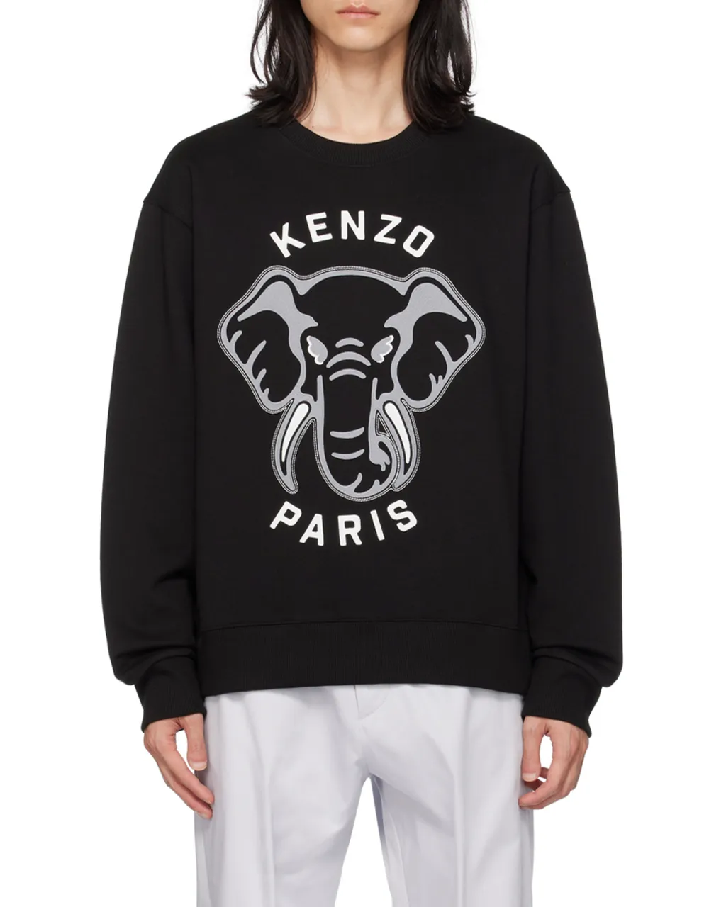 Elephant Varsity Jungle Crewneck Sweatshirt