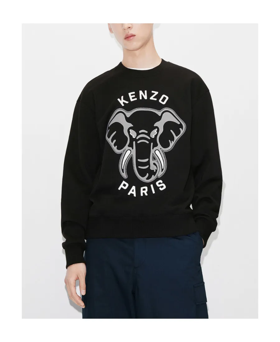 Elephant Varsity Jungle Crewneck Sweatshirt