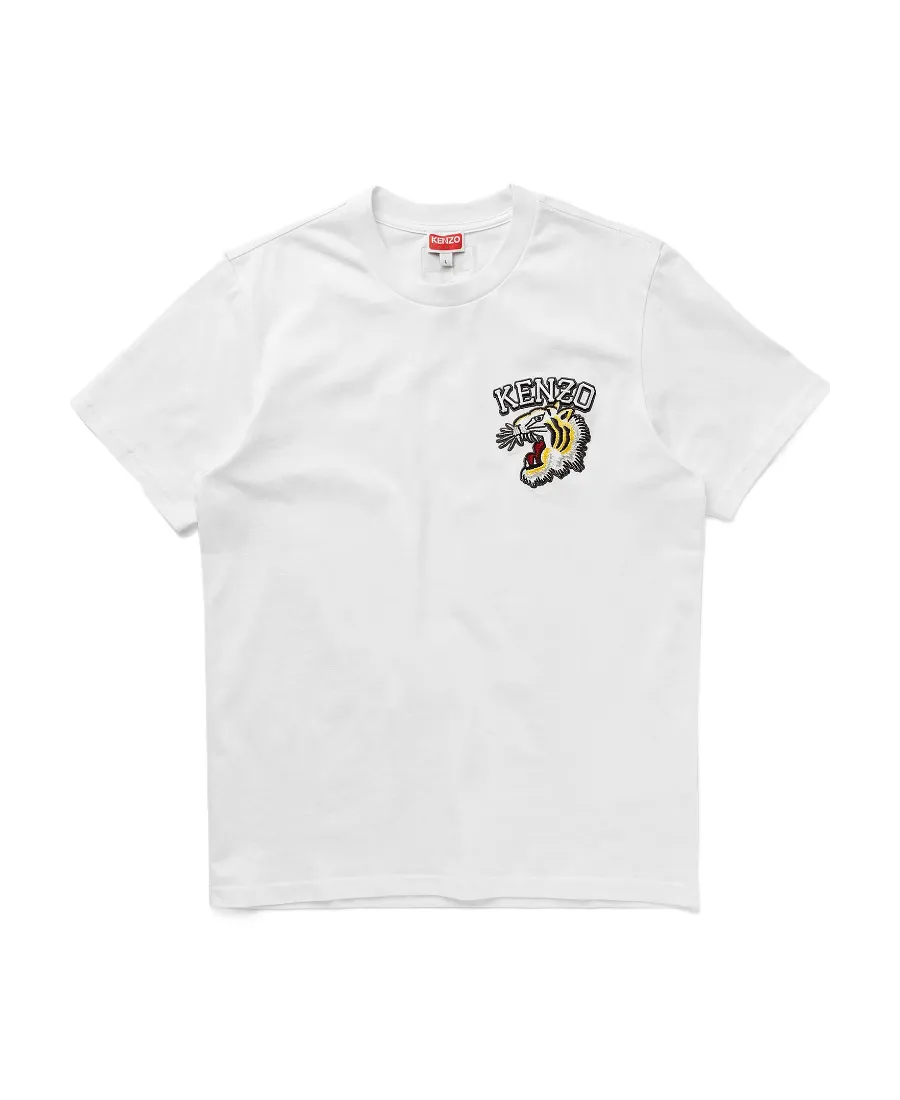 Logo Embroidered Crewneck T-Shirt