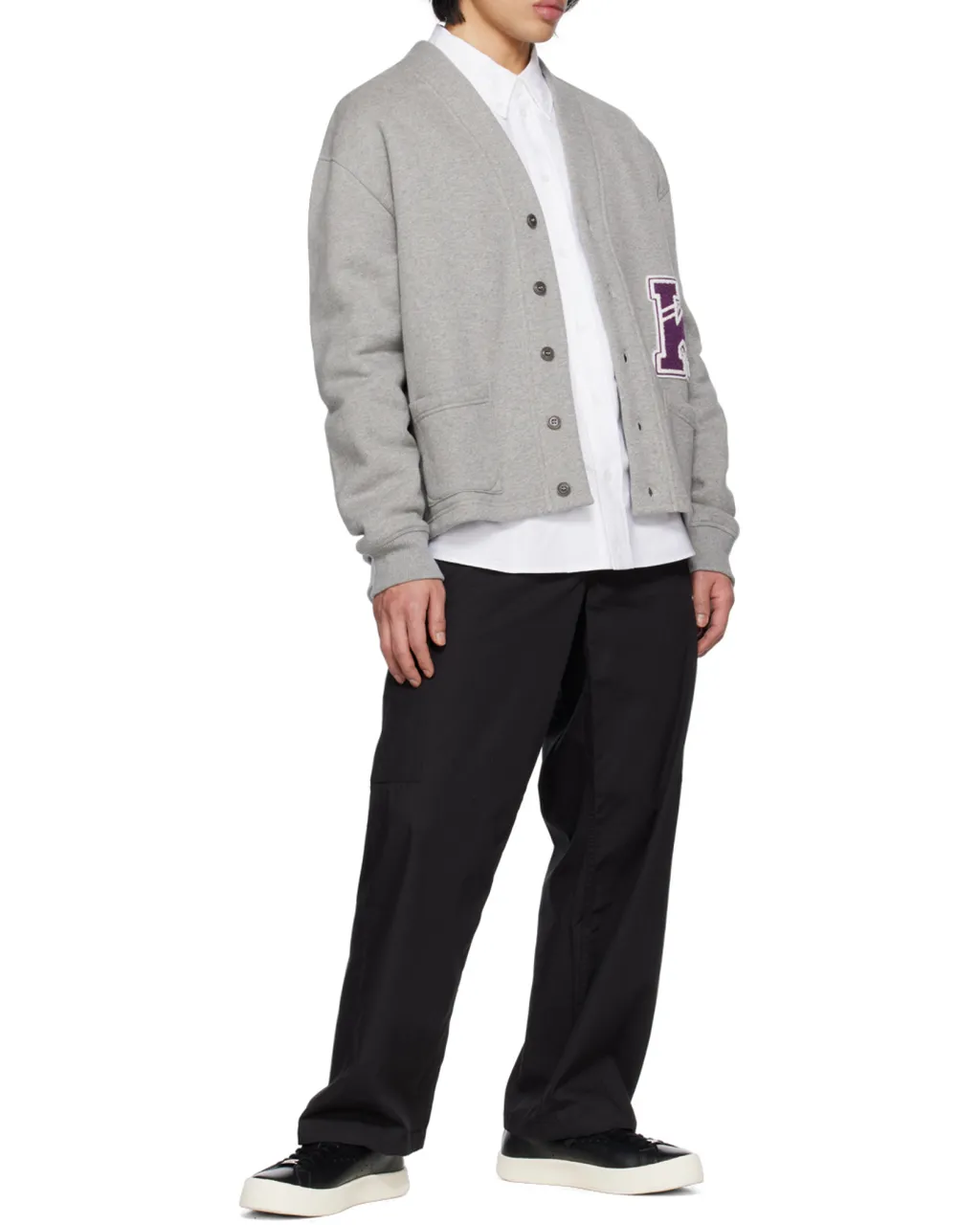 Boke Flower Logo Embroidered Buttoned Shirt