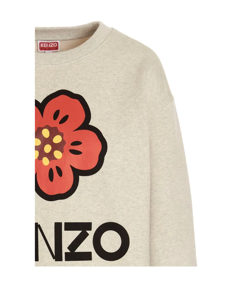 Logo Printed Crewneck Sweatshirt