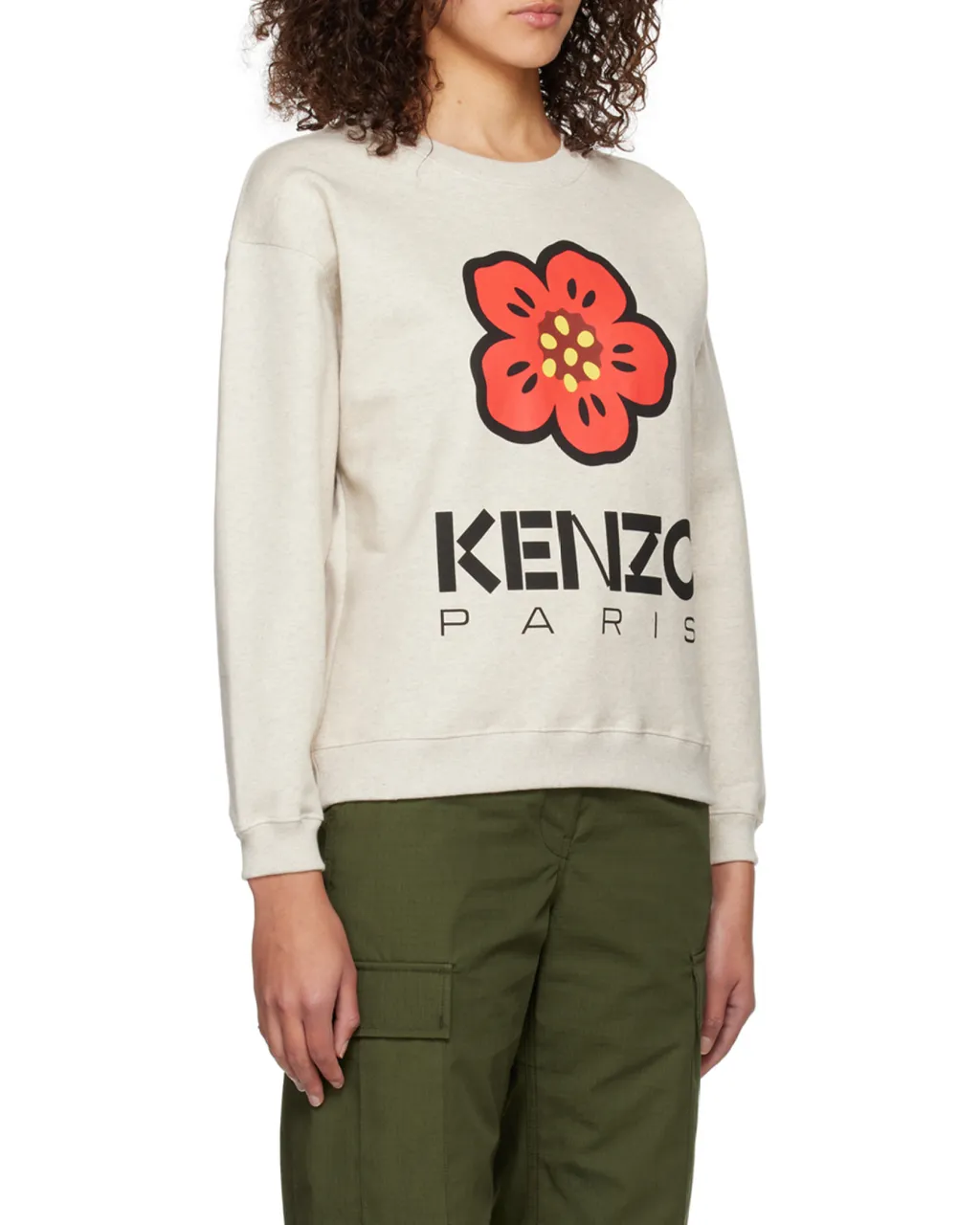 Logo Printed Crewneck Sweatshirt