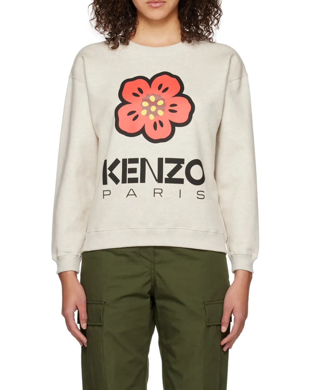 Logo Printed Crewneck Sweatshirt