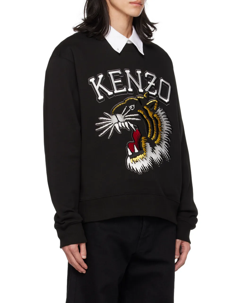 Varsity Jungle Tiger Crewneck Sweatshirt