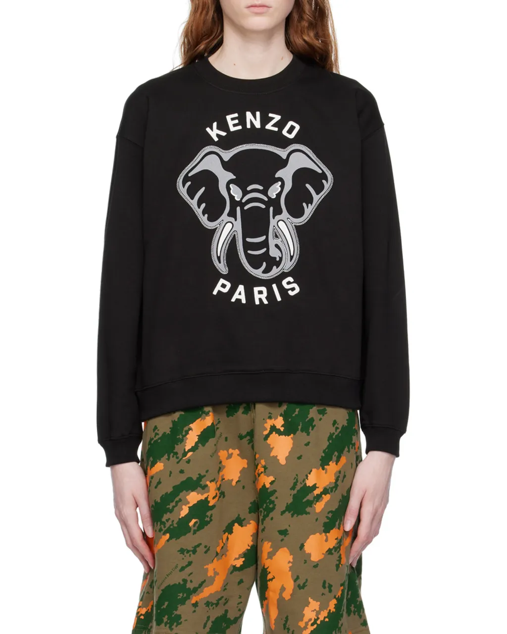 Elephant Varsity Jungle Crewneck Sweatshirt