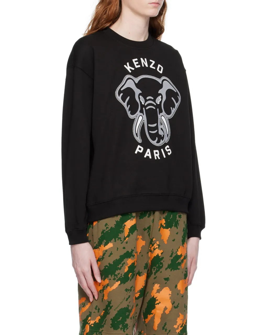 Elephant Varsity Jungle Crewneck Sweatshirt
