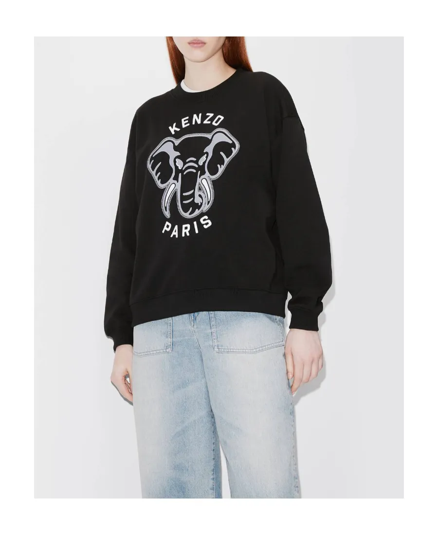 Elephant Varsity Jungle Crewneck Sweatshirt