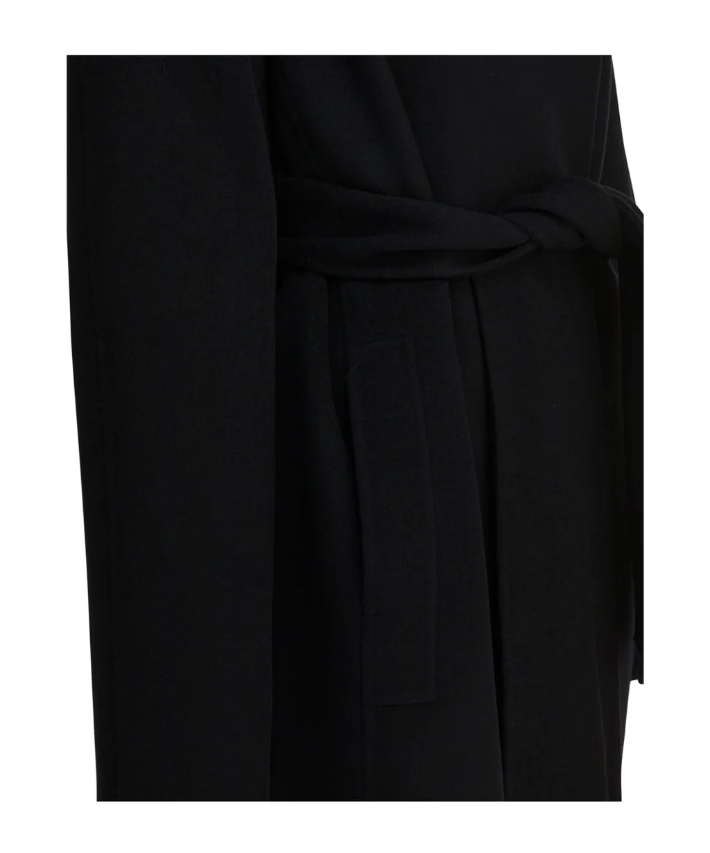 Single-Breasted Belted Coat