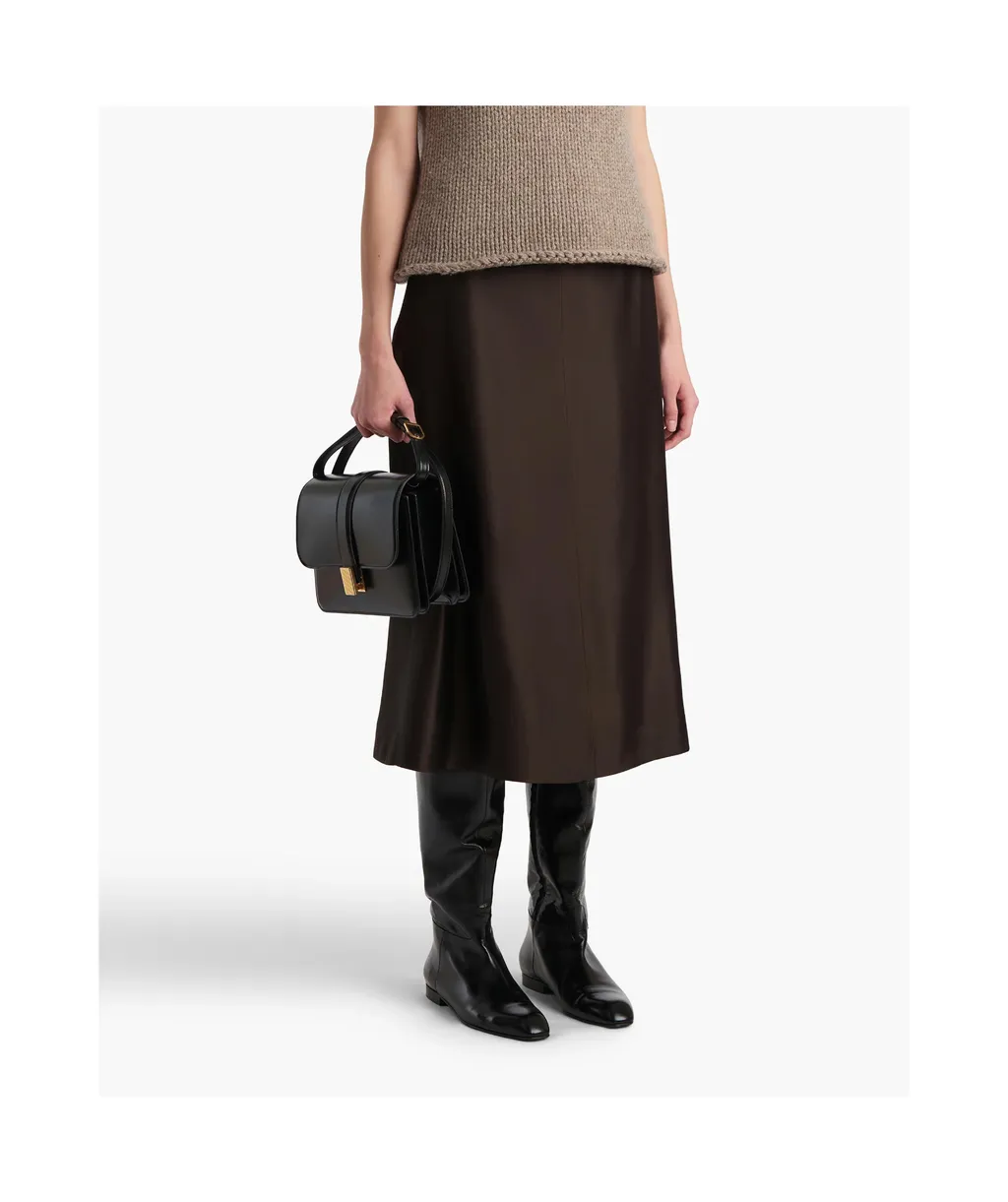 Nadia A-Line Midi Skirt