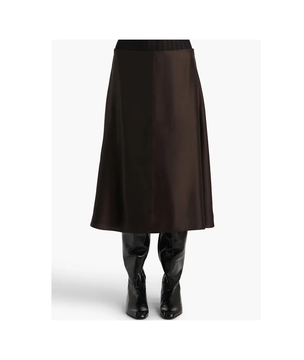Nadia A-Line Midi Skirt